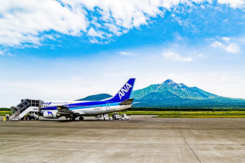 飛行機でお越しのお客様へ